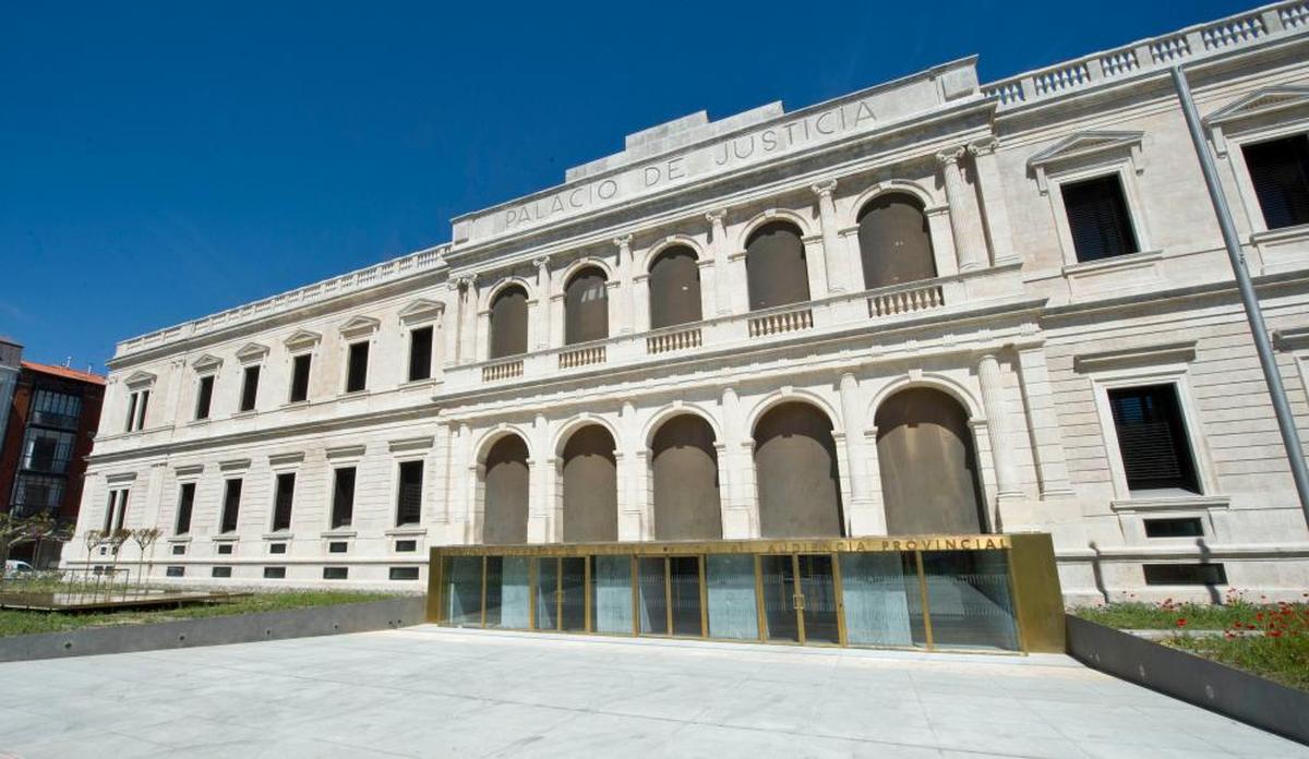 El Palacio de la Justicia, sede del Tribunal Superior de Justicia de Castilla y León