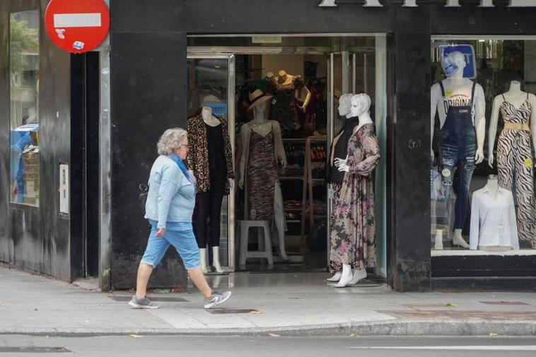 Un comercio de la calle María Auxiliadora.