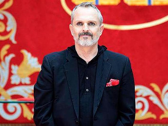 El cantante Miguél Bosé.
