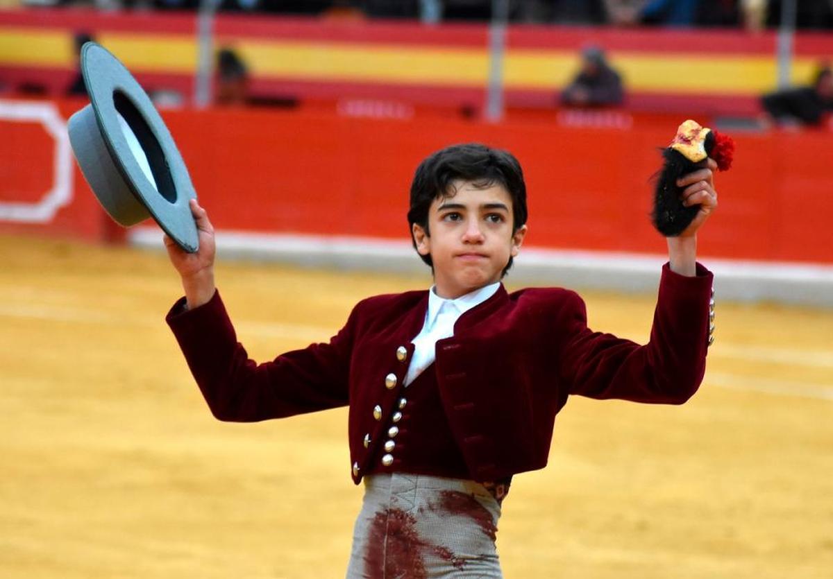 Marco Pérez después de una corrida en Granada