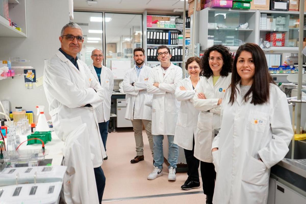 Equipo de Xosé Bustelo del Centro del Cáncer de Salamanca