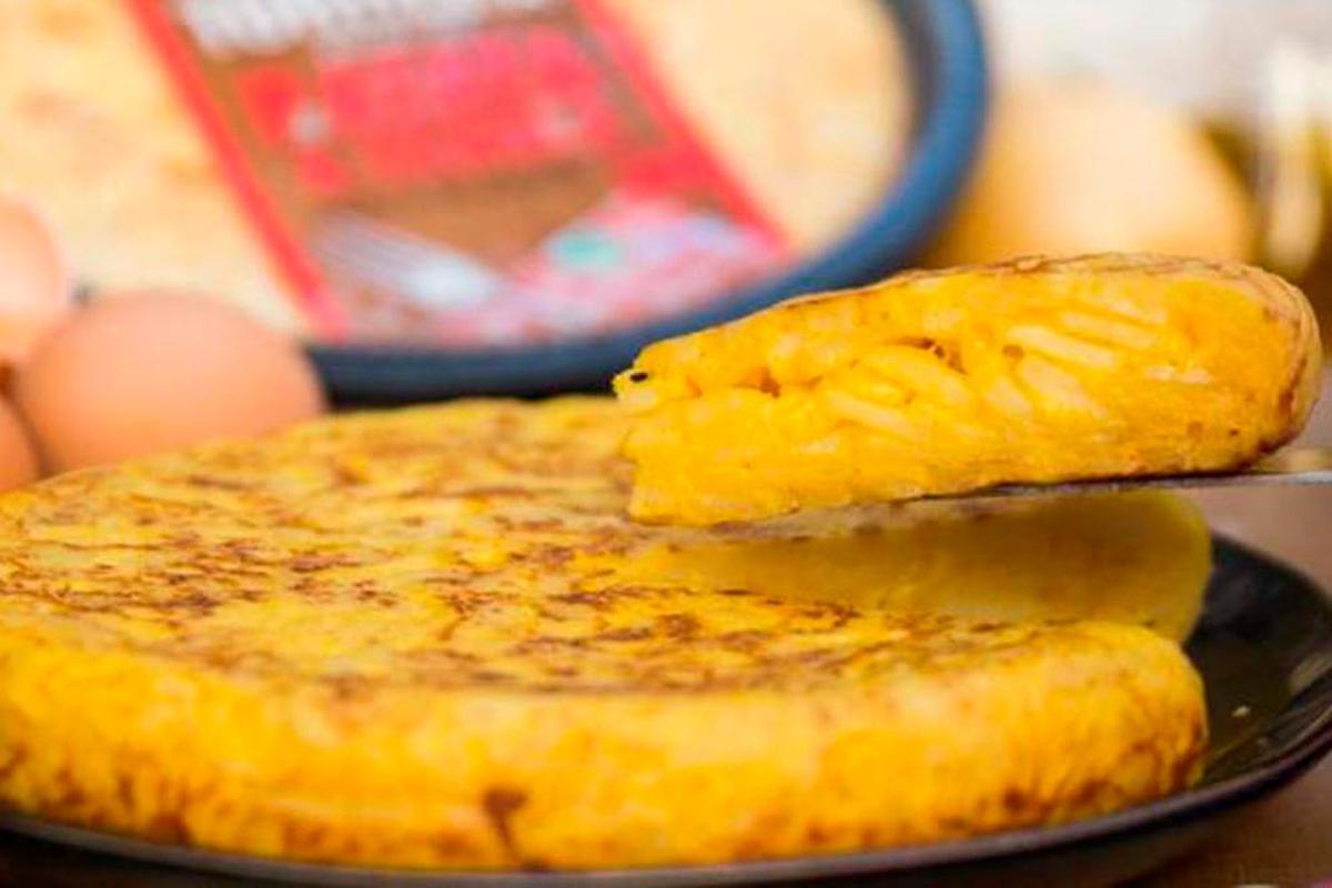 La famosa tortilla de patata de Mercadona.