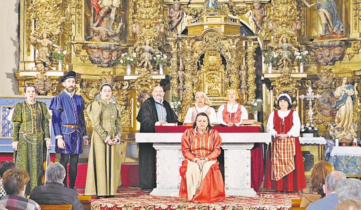 La obra de teatro que se ha representado ya cien veces en la provincia de Salamanca