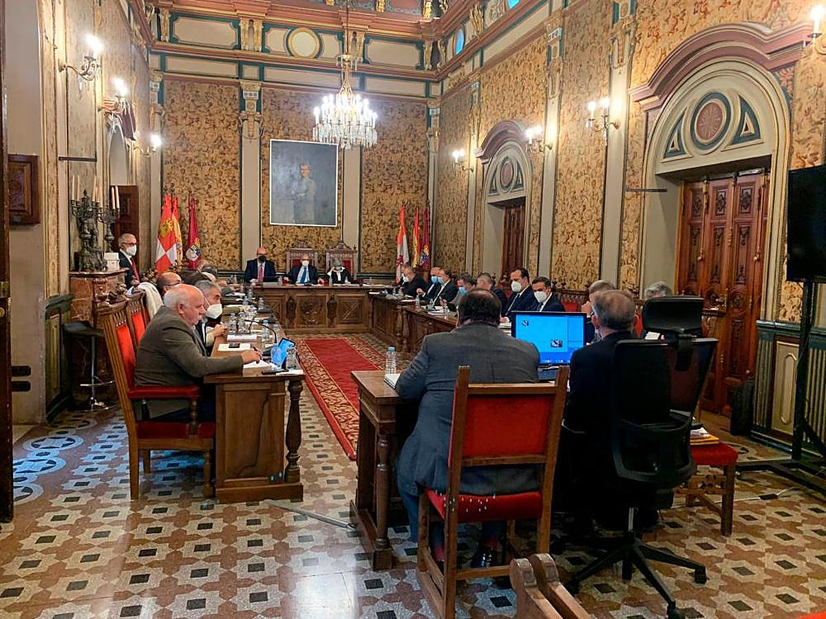 Pleno de la Diputación de Salamanca.
