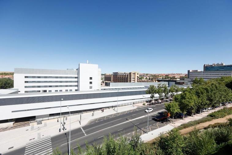 Vista del Complejo Hospitalario de Salamanca.