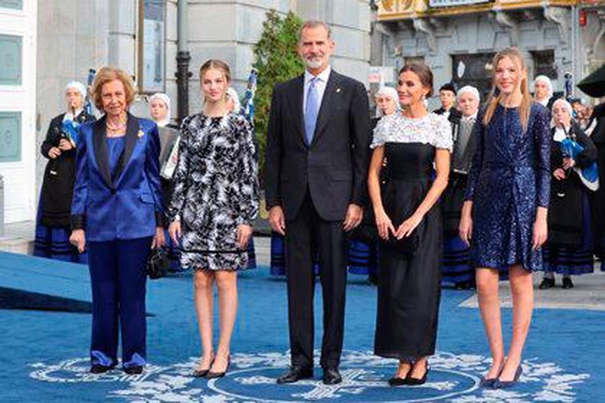 La familia Real en los Premios Príncipe de Asturias