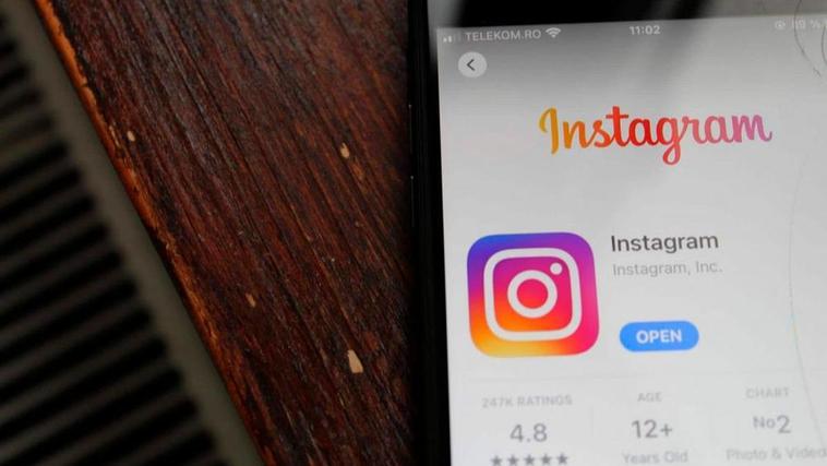 Red social Instagram.