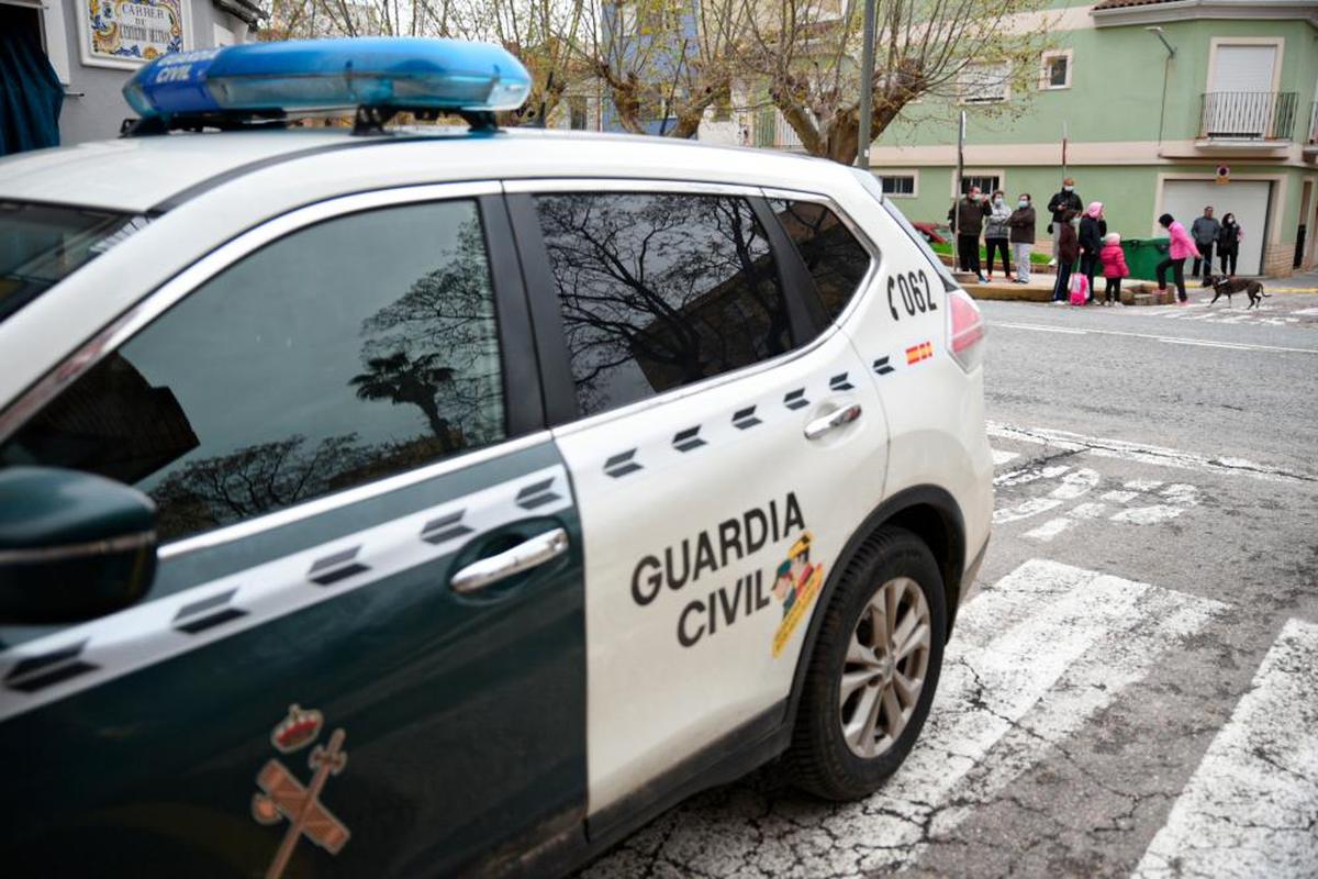 Una patrulla de la Guardia Civil.