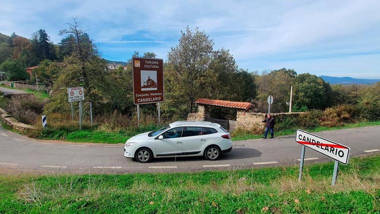 Tramo urbano  donde el municipio de Candelario acometerá la mejora de los cauces