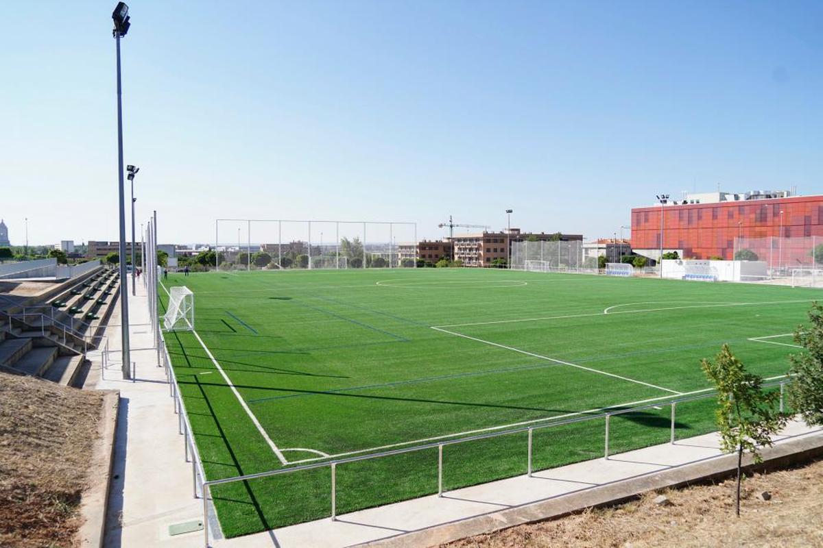 Las instalaciones del campo de fútbol de “La Salud”