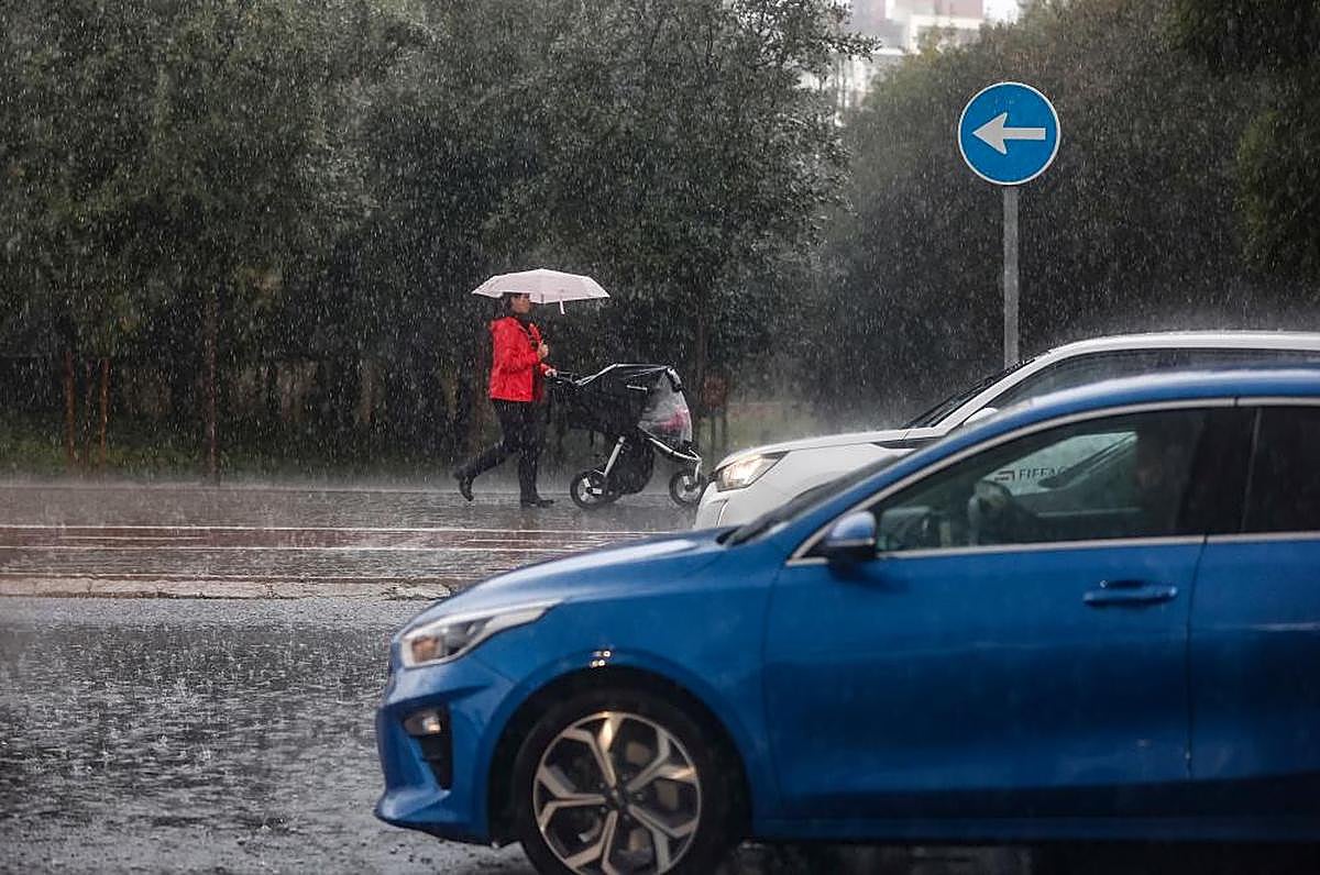 Estos días se prevén chaparrones