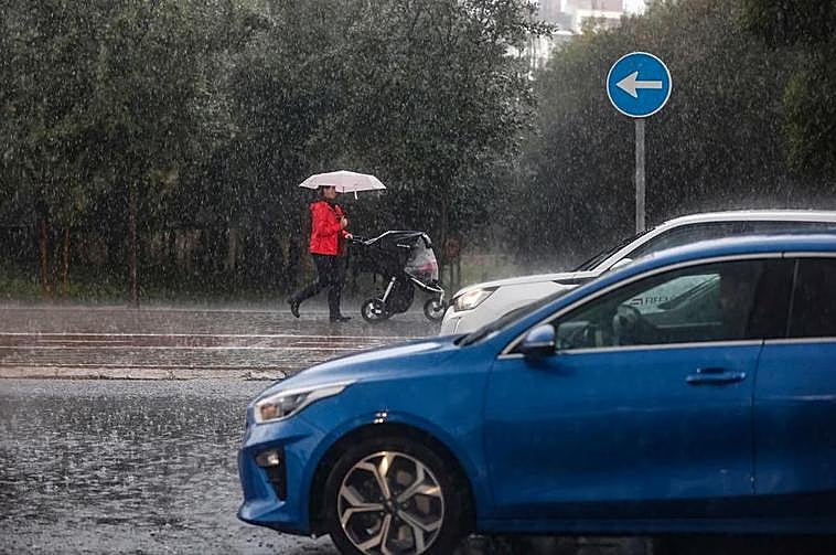 Estos días se prevén chaparrones
