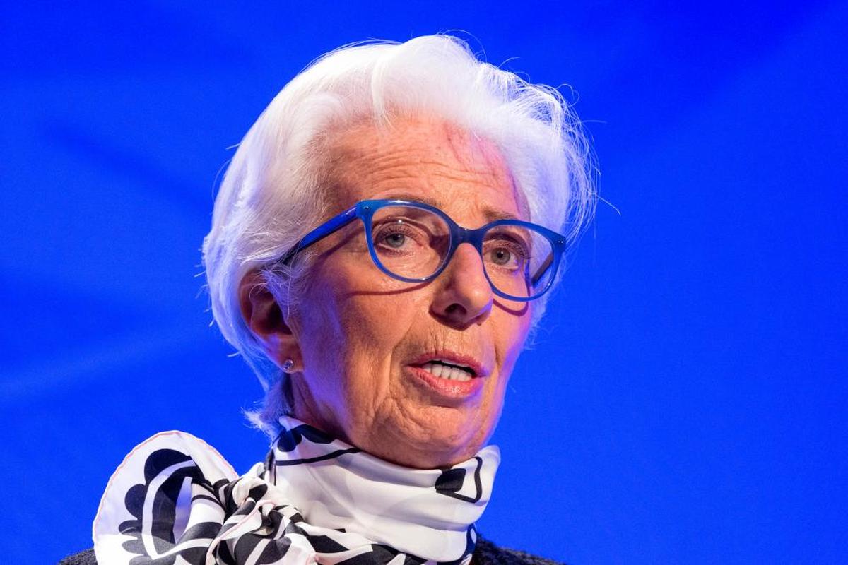 Christine Lagarde, presidenta del Banco Central Europeo