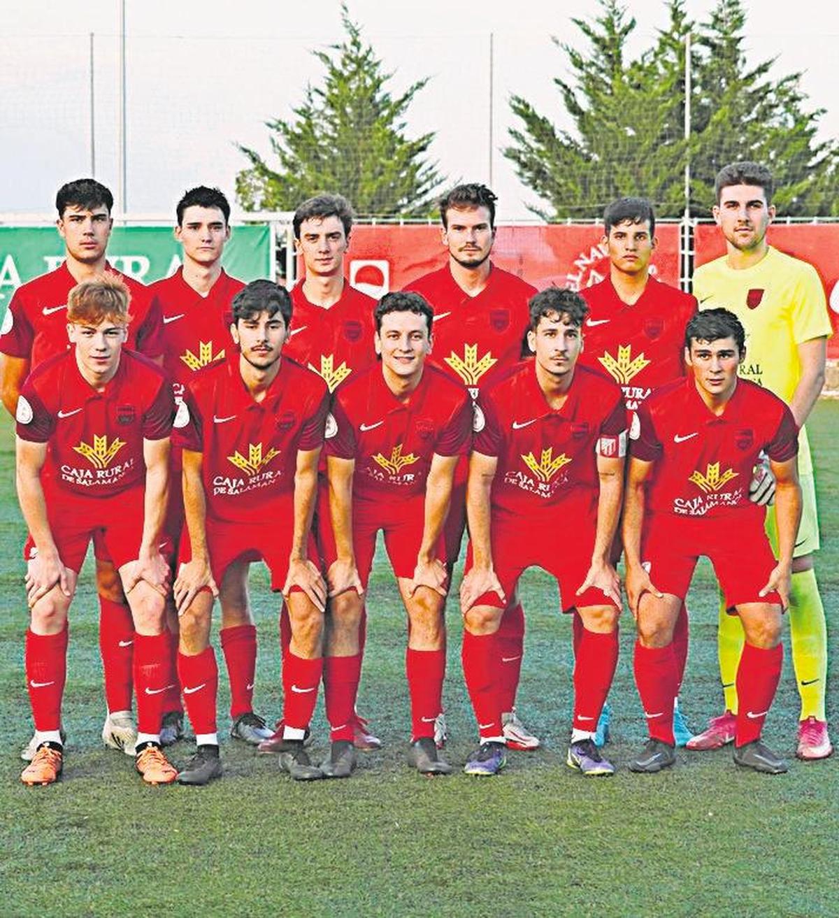 Once del Santa Marta en un partido de pretemporada.