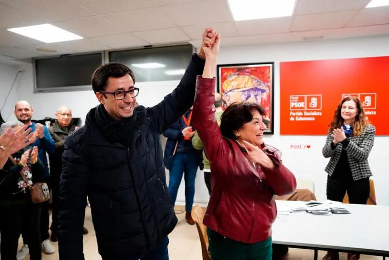 Mateos se impone a Murillo en las primarias y será el candidato del PSOE a la Alcaldía de Salamanca