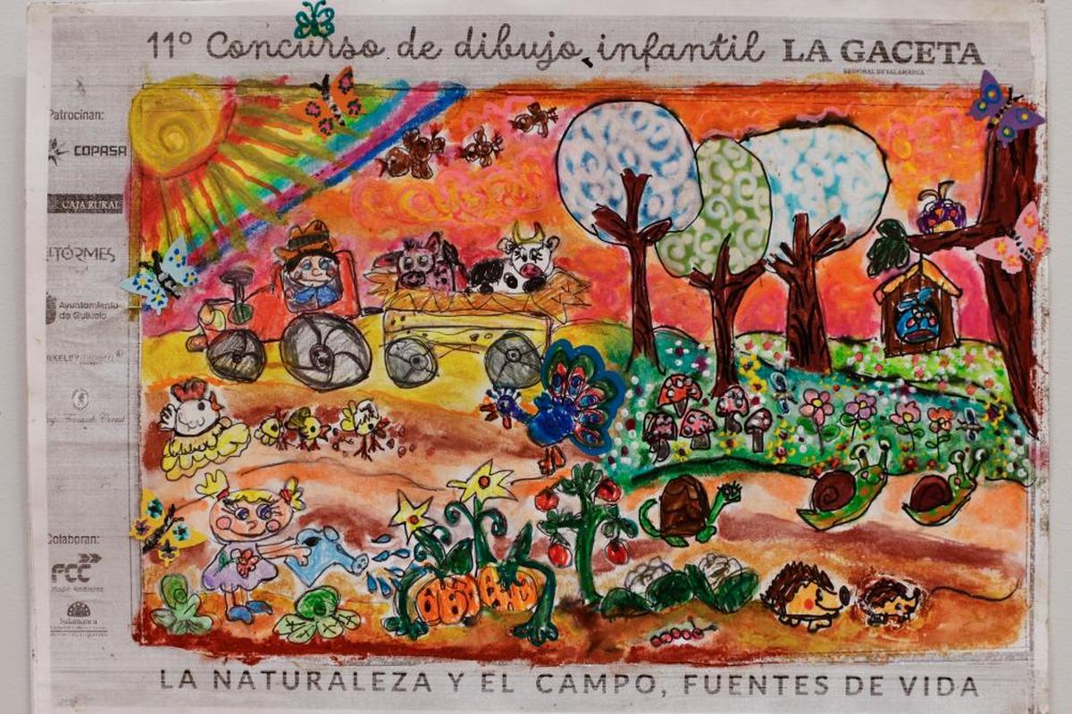 Nerea Ullán Bejarano, del CEIP Campo Charro, tercer premio Categoría B (3º y 4º de Primaria).