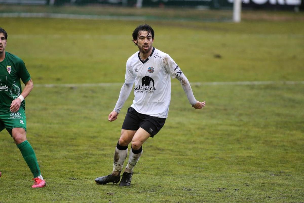 Javi Navas, en su anterior etapa en el Salamanca UDS.