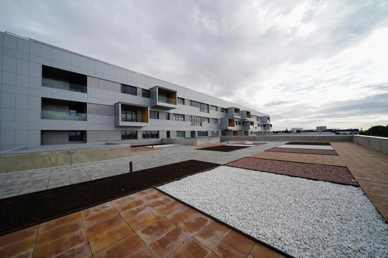 Residencia de Mayores de Puente Ladrillo, en la avenida Santiago Madrigal