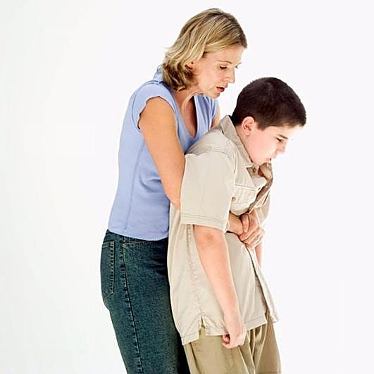 Un niño sufre un atragantamiento