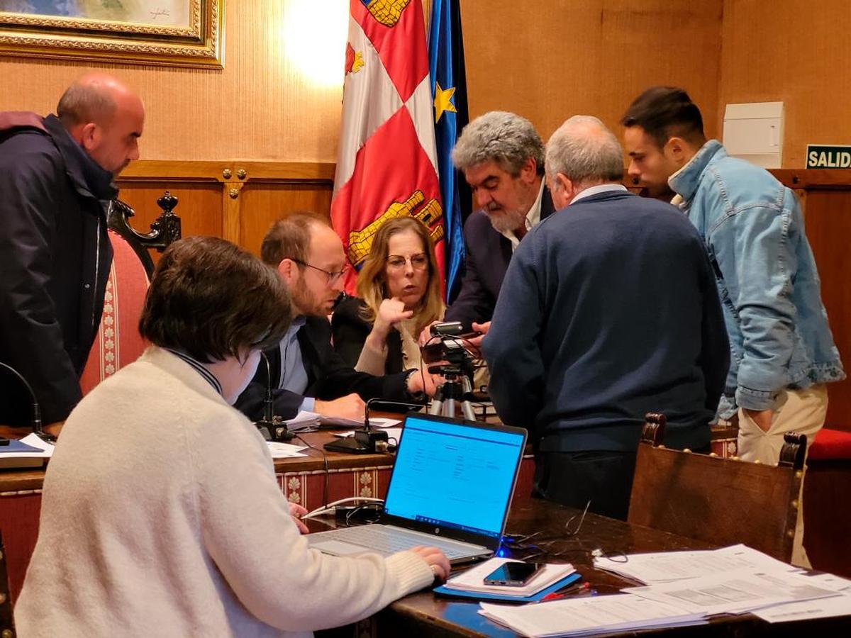 Ramón Sastre, Marcos Iglesias, Beatriz Jorge, Juan Tomás Muñoz, José Manuel Jerez y Víctor Gómez