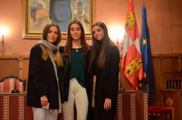 Claudia Sánchez Mandayo, Paloma Duque Martín y Raquel Herrera Hernández