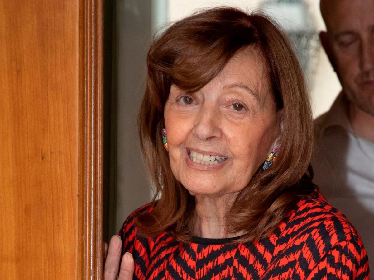 La veterana presentadora María Teresa Campos.