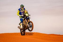 Santolino se mete en el ‘top ten’ y confirma su solidez en el Dakar