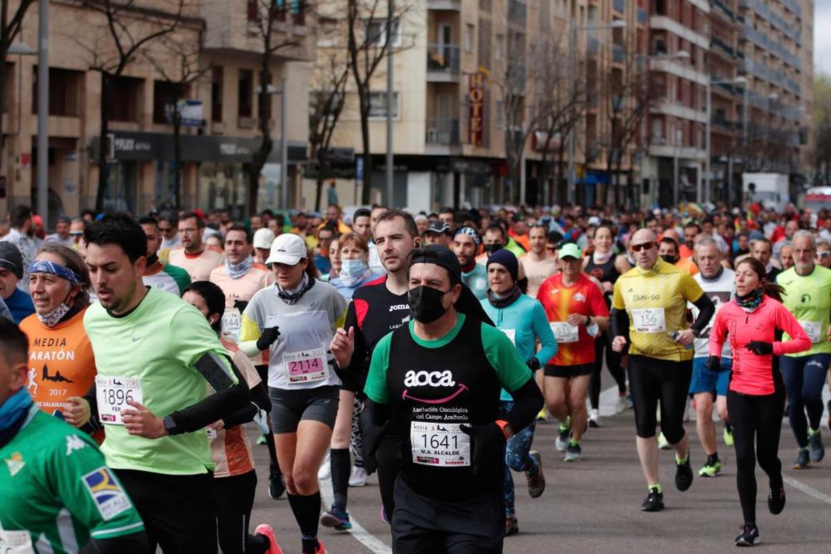 La última  Media Maratón Ciudad de Salamanca.