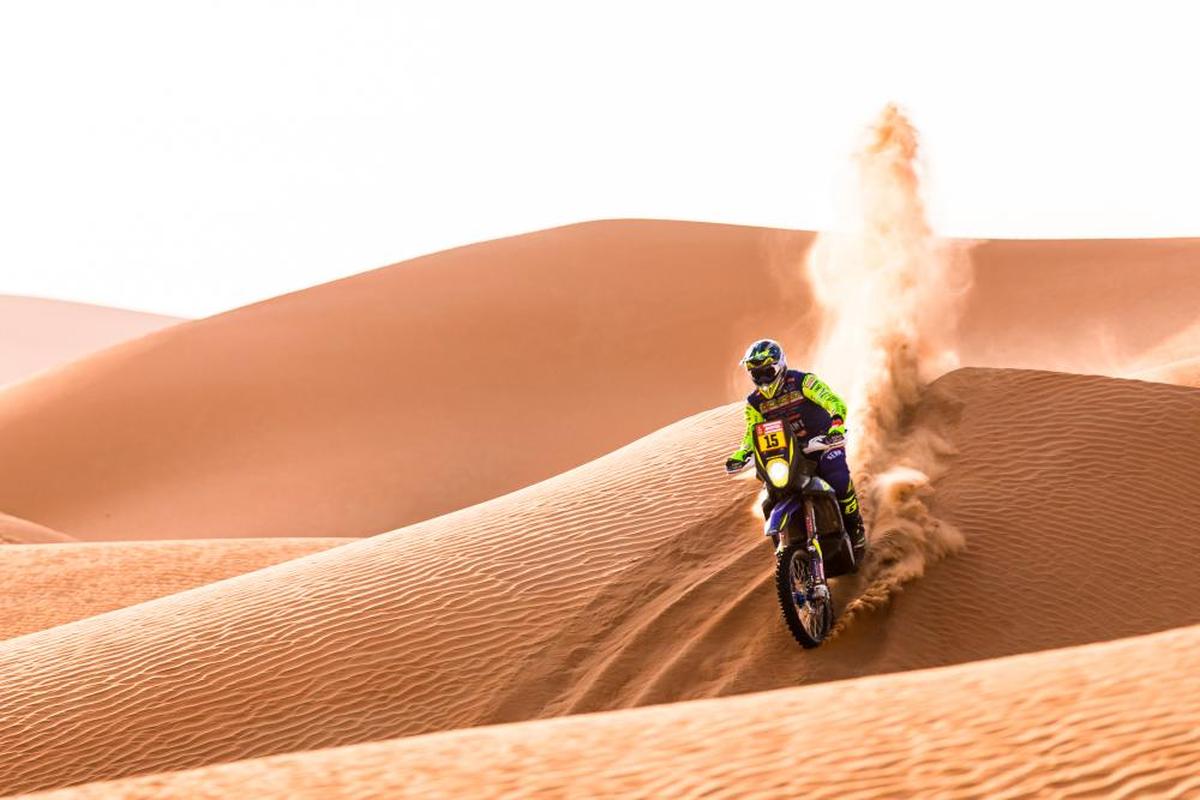 Lorenzo Santolino, en las dunas del ‘empty quarter’