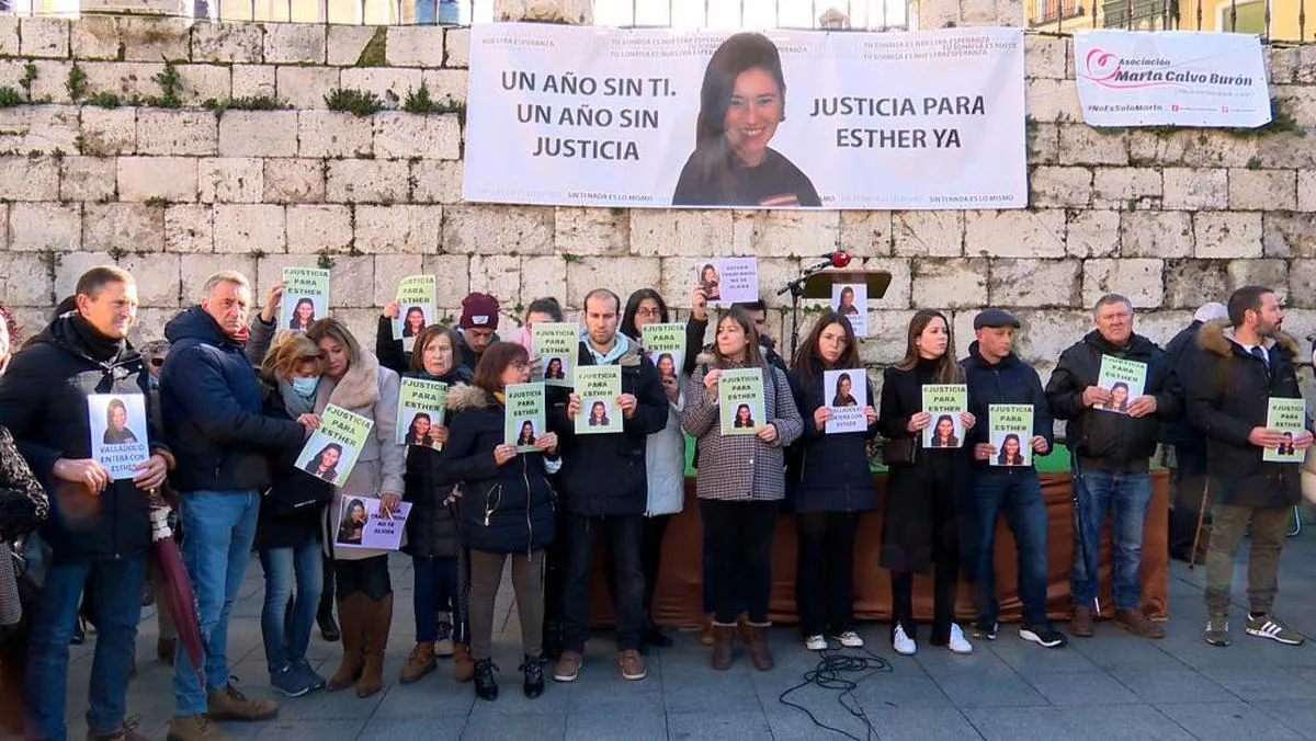 Concentración para reclamar justicia por Esther López