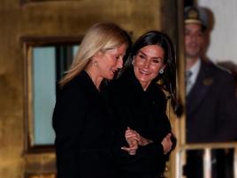 Marie Chantal y la reina Letizia.