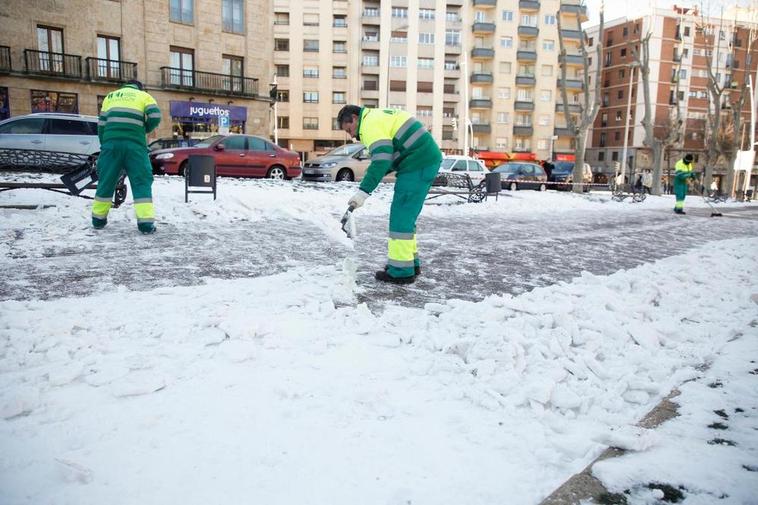 Salamanca refuerza los servicios municipales por si llega la nieve
