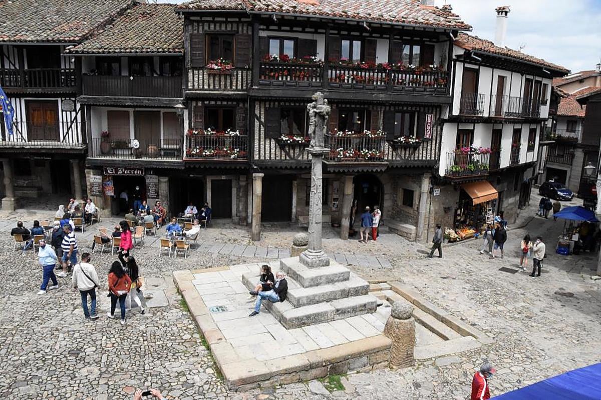 La Plaza Mayor de La Alberca.