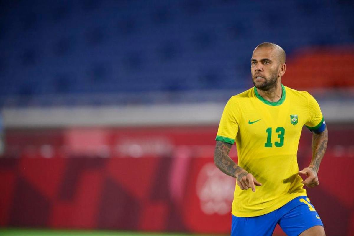 El futbolista brasileño Dani Alves