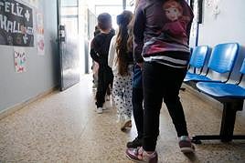 Imagen de archivo de alumnos de infantil en un colegio salmantino.