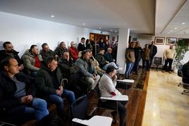 Máxima expectación en la mesa de vacuno de vida de la Lonja de Salamanca.