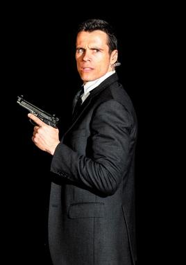 Octavi Pujades, en su papel de Frank Farmer.