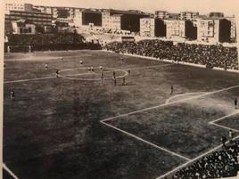 Un partido en el estadio del Calvario