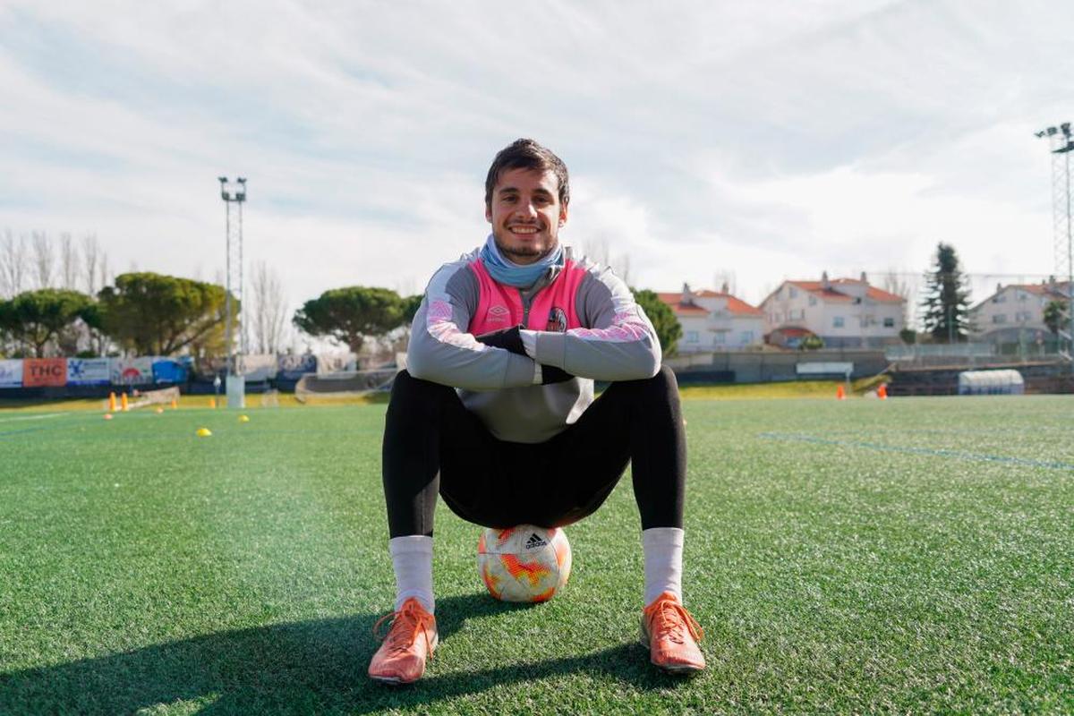 Alvarito, futbolista del Salamanca UDS