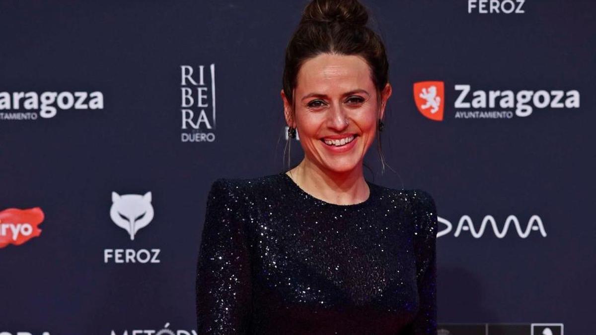 La actriz Itziar Ituño posa en la alfombra de los Premios Feroz