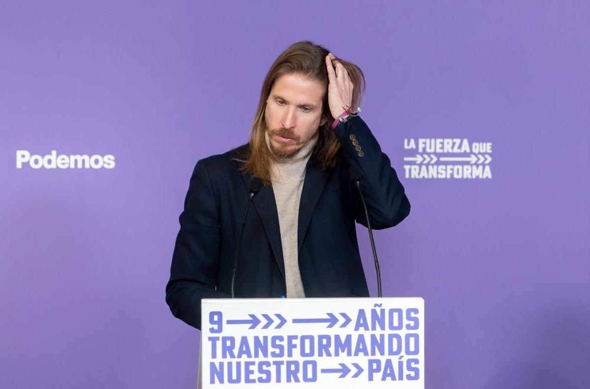 El procurador de Unidas-Podemos en las Cortes de Castilla y León, Pablo Fernández.