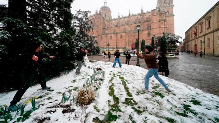 Fin a las nevadas pero se mantiene el frío: mínimas de hasta -10ºC en Salamanca