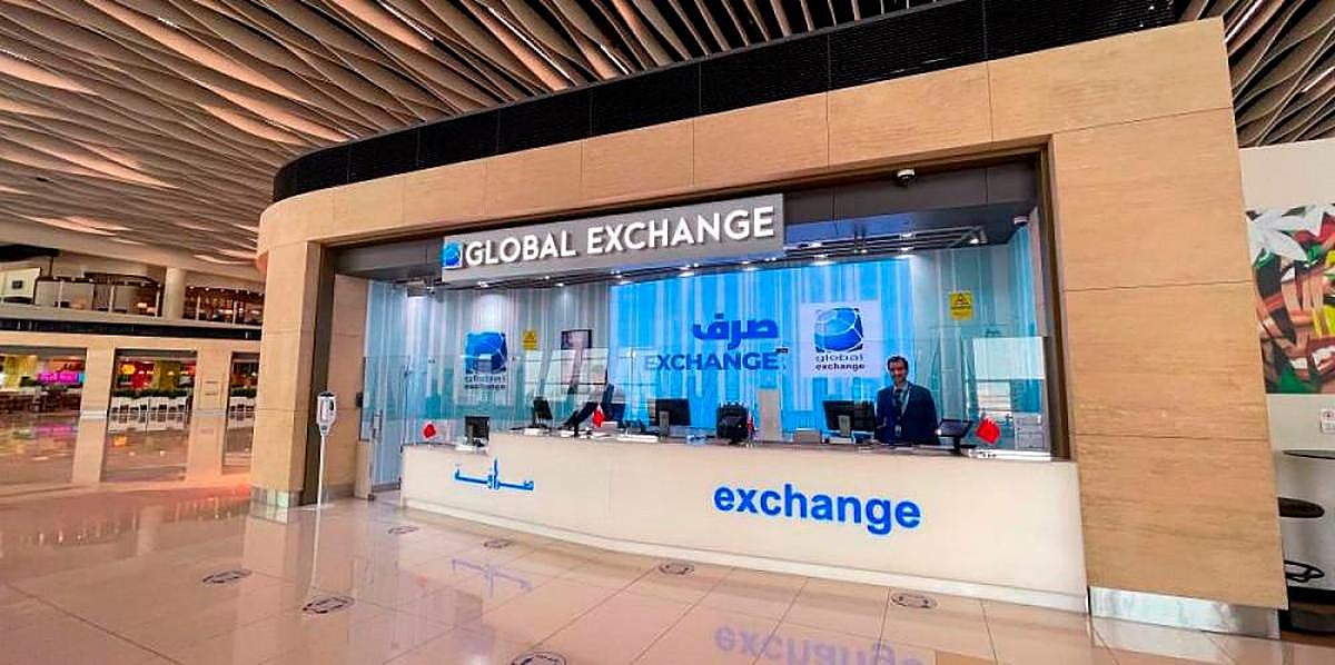 Oficinas de Global Exchange en el aeropuerto.
