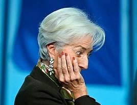 La presidenta del Banco Central Europeo, Christine Lagarde.