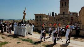 La procesión de Jesús Resucitado