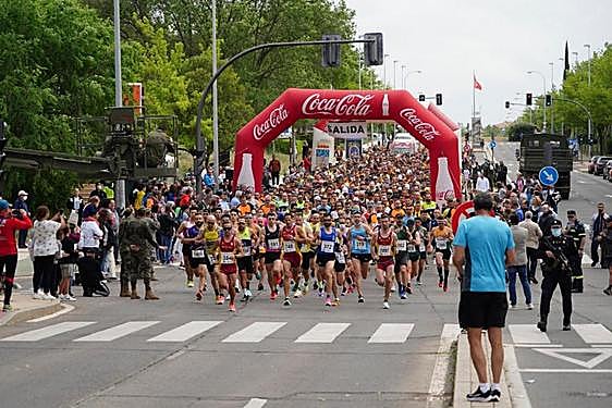 Imagen de la salida de la carrera celebrada el año pasado