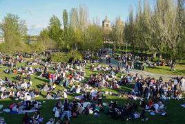 Celebración del Lunes de Aguas en otra edición.