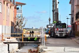 Las obras realizadas en la calle Alameda facilitarán la ejecución de la Ronda de San Isidro