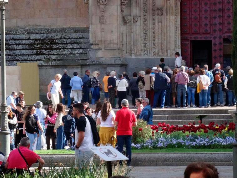 Primer trimestre de turismo histórico en Salamanca: supera el récord de viajeros de 2019