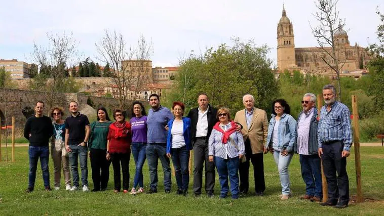 La lista completa de la candidatura de Podemos - IU - Alianza Verde al Ayuntamiento de Salamanca